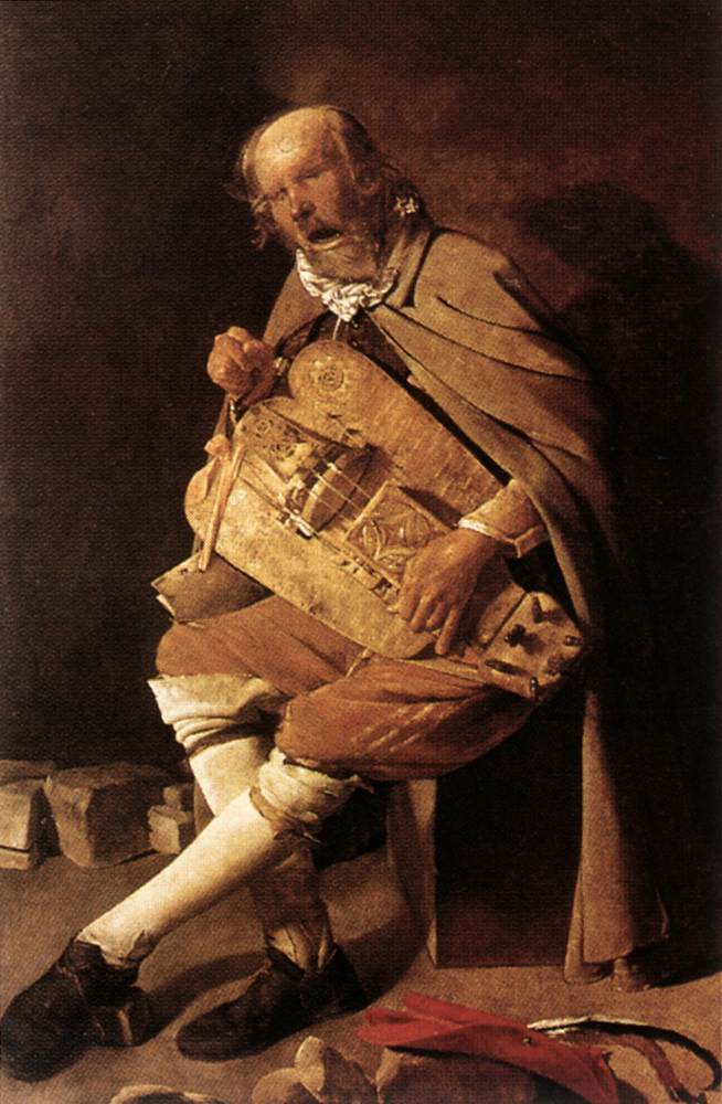 The Hurdy-gurdy Player